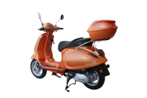 JTC Palermo 125cc oranje bagagedrager