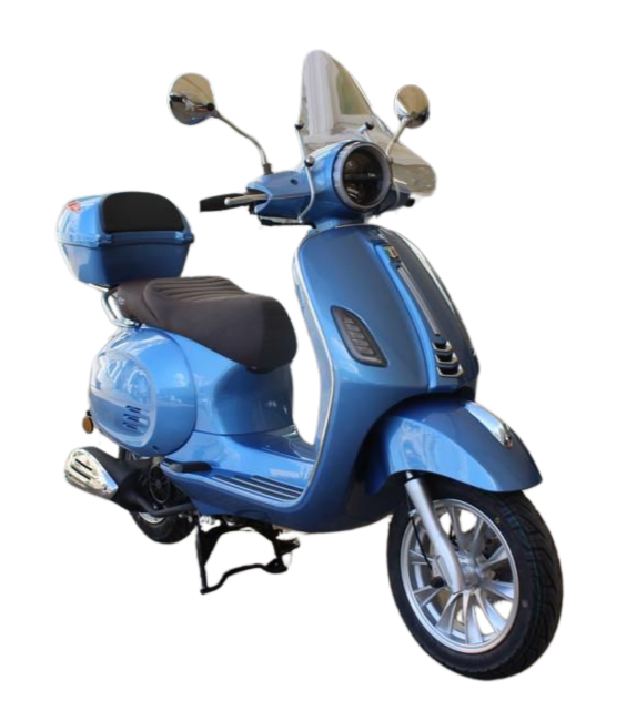 JTC Palermo blauw 125CC motorscooter