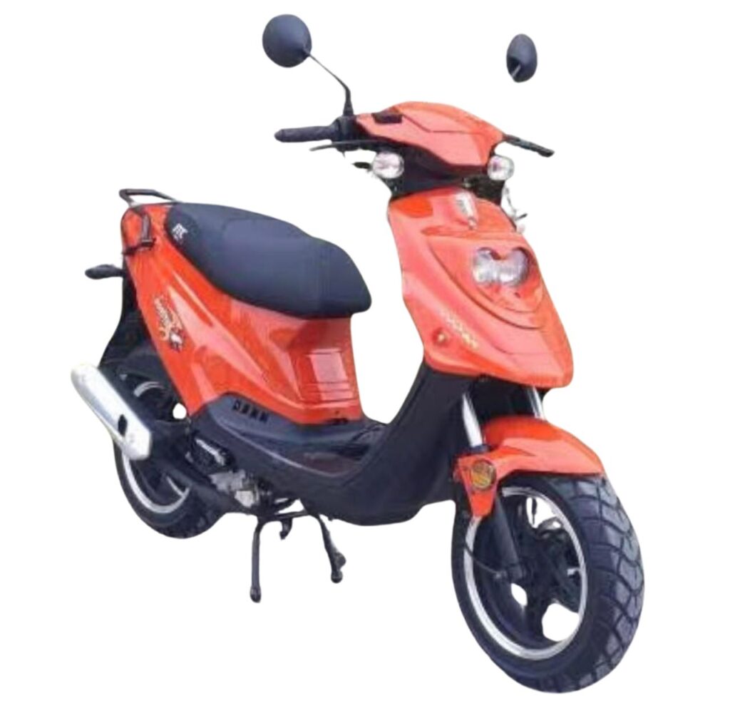 JTC Rooster 50cc scooter oranje